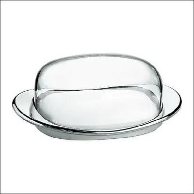 Un aspect tr&egrave;s reconnaissable pour ce contenant aux formes arrondies, qui laisse voir son contenu.Qu'y place-t-on&nbsp; ?