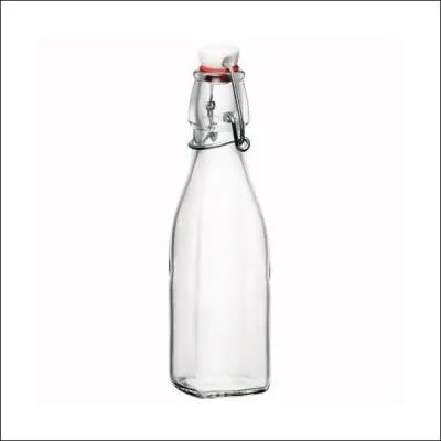 Un aspect bien connu, m&ecirc;me si cette bouteille laisse h&eacute;las place &agrave; des bouteilles de plastique &agrave; bouchon viss&eacute;, et un syst&egrave;me de fermeture en fa&iuml;ence blanche, pour laisser s'&eacute;chapper le fameux Pscchhiiittt annonciateur de d&eacute;lice. On y boit&nbsp; ?