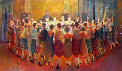 Un tableau joyeux que celui de Tim Cockburn, qui fait penser à l'une des meilleures scènes d'un film à succès, qui est ?