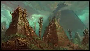 Comment appelle-t-on les cités des hommes-lézards ?