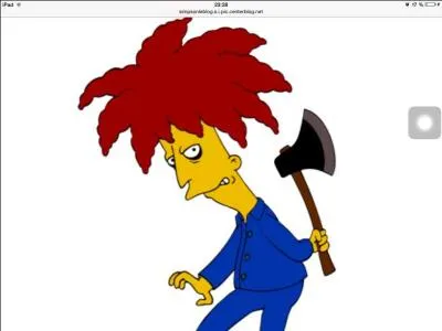 Comment se nomme le dangereux personnage qui a pour objectif d'assassiner Bart ?