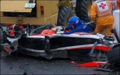 Quel pilote français a failli se tuer à Suzuka en F1, en 2014 ?