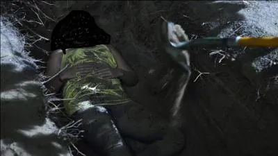 Qui a enterré cette personne ?