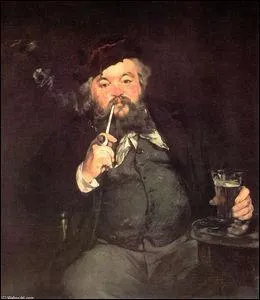 Qui a peint "Le bon verre de bière" ?