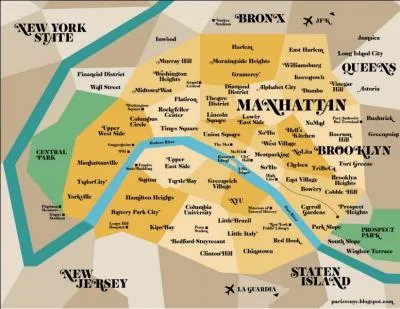 Une autre descendante d'immigrés (norvégiens), Julie, a vu s'entasser, presque devant sa porte, les montagnes de gravats des Twin Towers. Mais où se trouve Staten Island ?