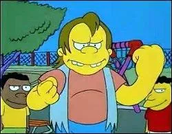 Dans l'épisode 5, pourquoi Bart se bat-il contre Nelson ?