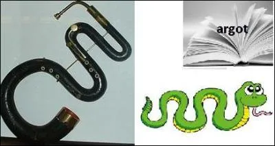 Le son est grave ; l'embouchure porte le nom de -----------. C'est le ----------.