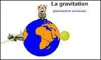 Sous l'effet de la gravitation, deux masses :