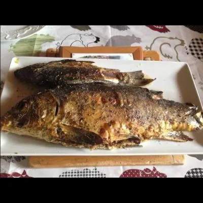 Nous passons par les Dombes où l'on nous propose un poisson du terroir :