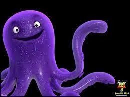 Comment s'appelle cette pieuvre violette ?