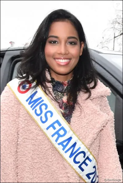 Miss France 2020, originaire de Guadeloupe :