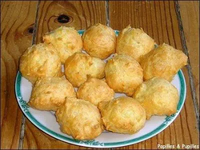 Mon premier perçoit les saveurs. Mon second assure l'organisation. Mon tout, spécialité bourguignonne, est faite de pâte à choux et de fromage.