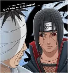 Alors qu'il est en train de mourir, il offre un de ses Sharingan à :