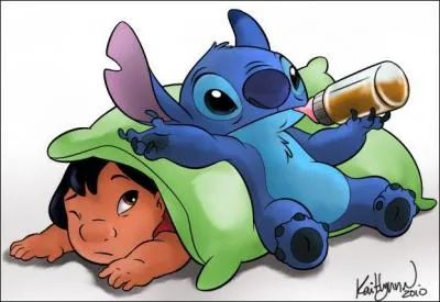 Lequel de ces liquides crache Stitch ?