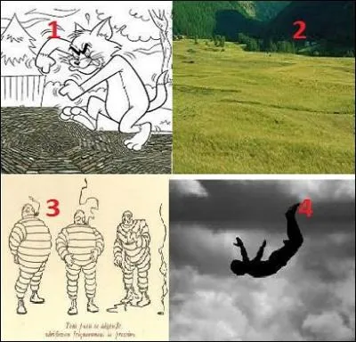 Quelle est l'image correspondant à prêter le flanc ?