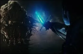 Pourquoi cette épée s'éclaire-t-elle lors du combat avec le serpent de mer ?