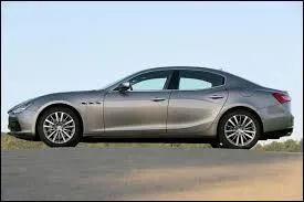 C'est le profil d'une Maserati, mais quel est le modèle ?