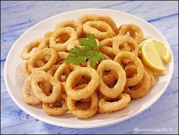 Ce sont des beignets de calamars, quel est leur nom ?