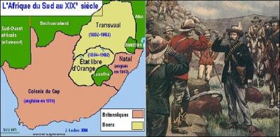 De qui les Boers, vaincus en 1902, étaient-ils les descendants ?