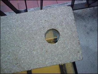 Après ce perçage, il faudra contrôler ....