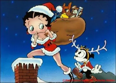 Elle est toujours là ! Comment s'appelle celui qui lui sert de renne ?