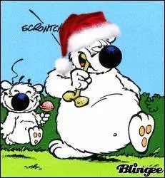 Quel chien a mis le bonnet du Père Noël ?