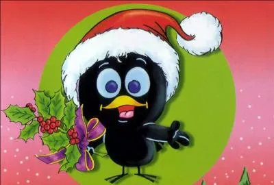 Quel est ce poussin déguisé en Père Noël ?