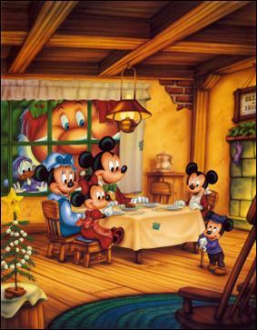 Mickey a invité ses neveux pour fêter Noël, qui sont-ils ?