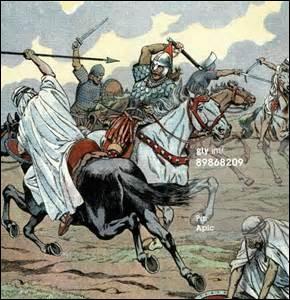 Qui mena le royaume franc face au califat omeyyade lors de la bataille de Poitiers (732) ?