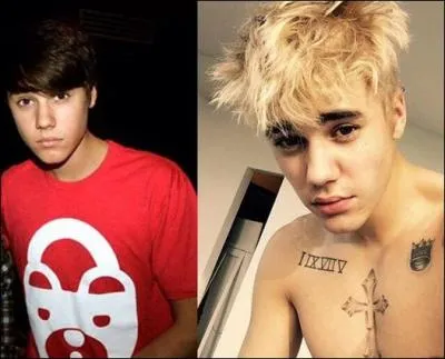 Quelle est la vraie couleur de cheveux de Justin Bieber ?