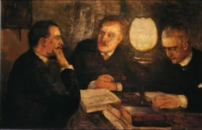 Qui a peint cette scène de lecture ?