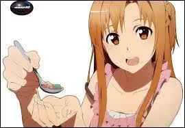 Quel est le niveau de compétence en cuisine d'Asuna ?