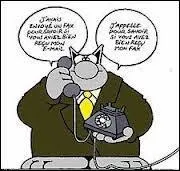 Lorsque l'on passe un appel téléphonique, on dit dans le langage courant que l'on :