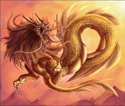 Quel animal inspire à l'origine le dieu solaire chinois ?