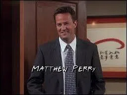 Chandler Bing, dans la série Friends, est celui dont les filles n'ont jamais vraiment été capables de nommer la profession. En dépit de cela, nous savons qu'il s'est occupé, à un moment de sa carrière, du PENIS, c'est à dire  ?