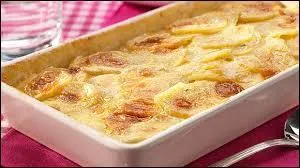 Puis-je également vous proposer une part de ce gratin ? Il sera délicieux. Quel aliment y est présent ?