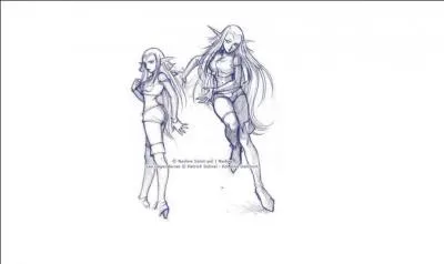 Quelle est la couleur des cheveux de Shimy, du tome 1 au tome 9 ?