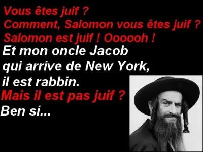 Qui donne la réplique en lettres rouges ?