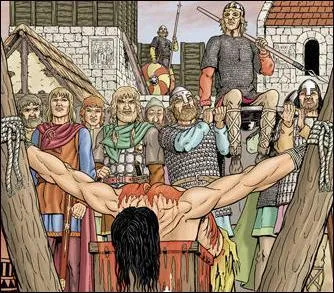 Question torture, les Vikings ne manquaient pas d'imagination, dans la série télévisée "Vikings", on peut assister à une torture à se secouer les côtes !