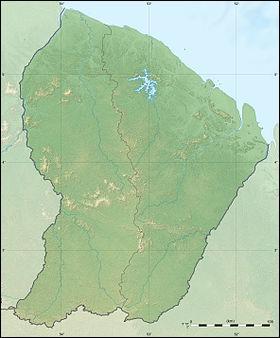 Dans quel continent se situe la région guyanaise ?