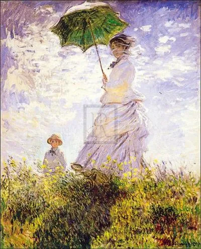 A quel courant appartient le tableau intitulé "Femme à l'ombrelle " ?