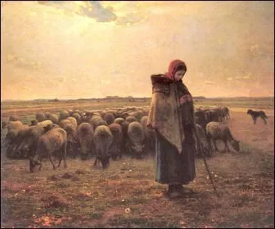 Ce tableau a été réalisé par Millet, de quel mouvement fait-il partie ?