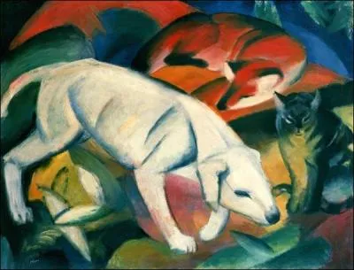 Où classez-vous ce tableau de Franz Marc ?