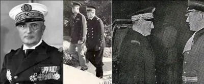 Restons en France ! Il fut un des militaires des plus prestigieux des armées françaises, on a créé pour lui une dignité. A l'armistice, il « passe » à Vichy et devient le « dauphin » de Pétain. En 1942, il change de bord et collabore avec les armées US. Il meurt assassiné. Qui est-il ?