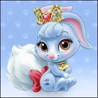 Quel est le nom de ce lapin ? Indice : sa propriétaire a d'abord croquer une pomme... d'amour !