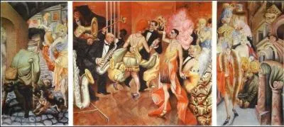 Quel artiste est à l'origine de ce tableau intitulé "La Grande Ville" ?