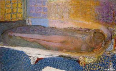 Cette peinture intitulée "Nu dans le bain" a été réalisée par :