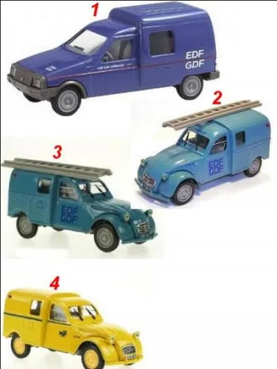 Quelle est la mauvaise camionnette ?