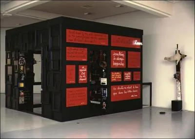 Qui est l'auteur de cette installation intitulée "La Cambra" ?