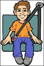 Aux commandes de la navette, Jimmy annonce le départ. Est-il forcé de mettre sa ceinture ?